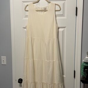 A New Day Tiered Ruffle Maxi A-Line Dress